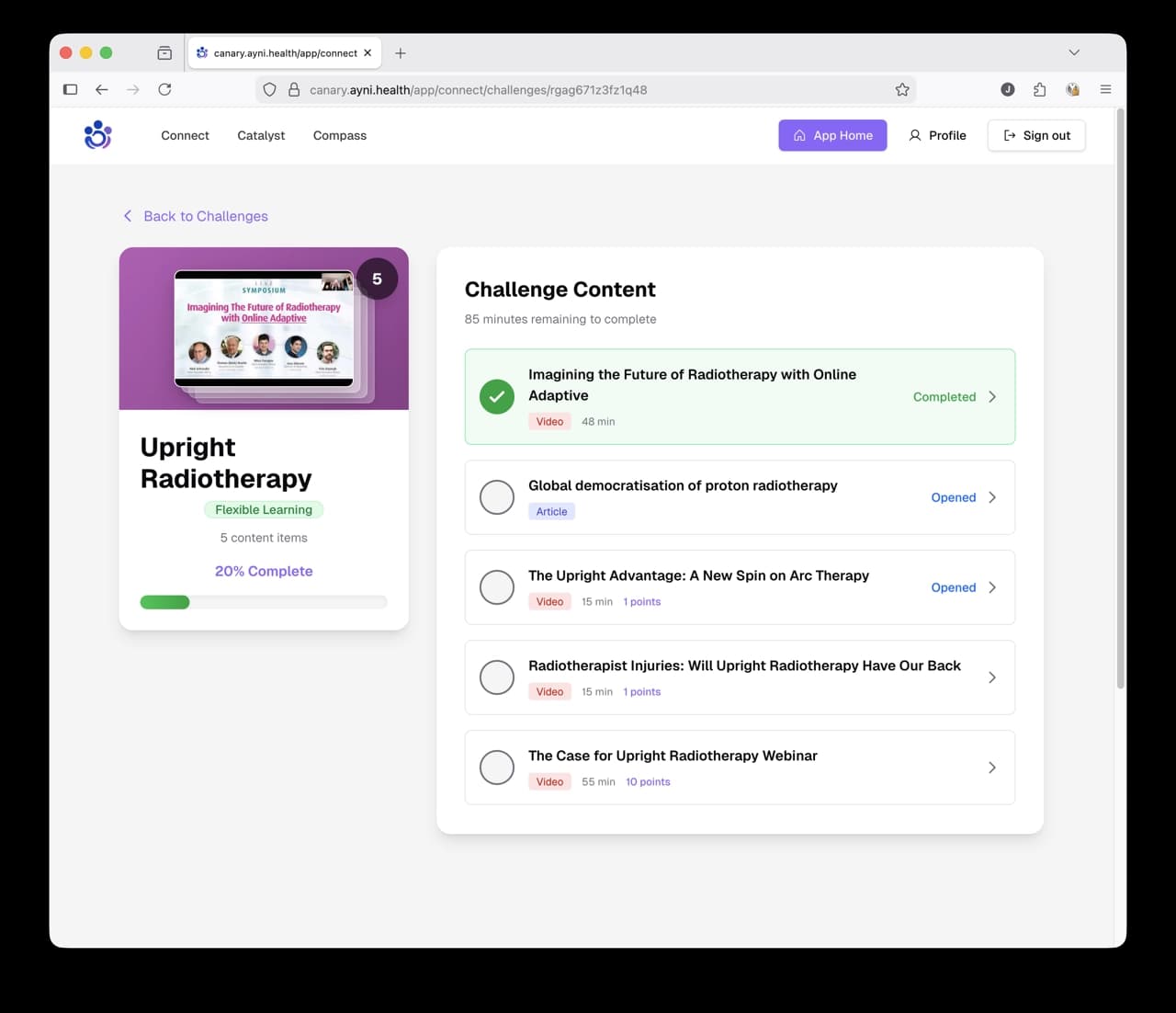 Connect - Continuous learning platform